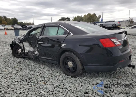 2018 Ford Taurus Police Interceptor из США, поврежденный, VIN 1FAHP2MKXJG110669
